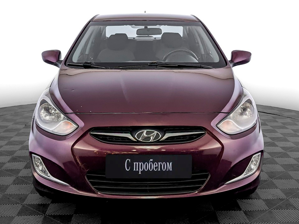 Hyundai Solaris Фиолетовый, 2012, 116 831 км