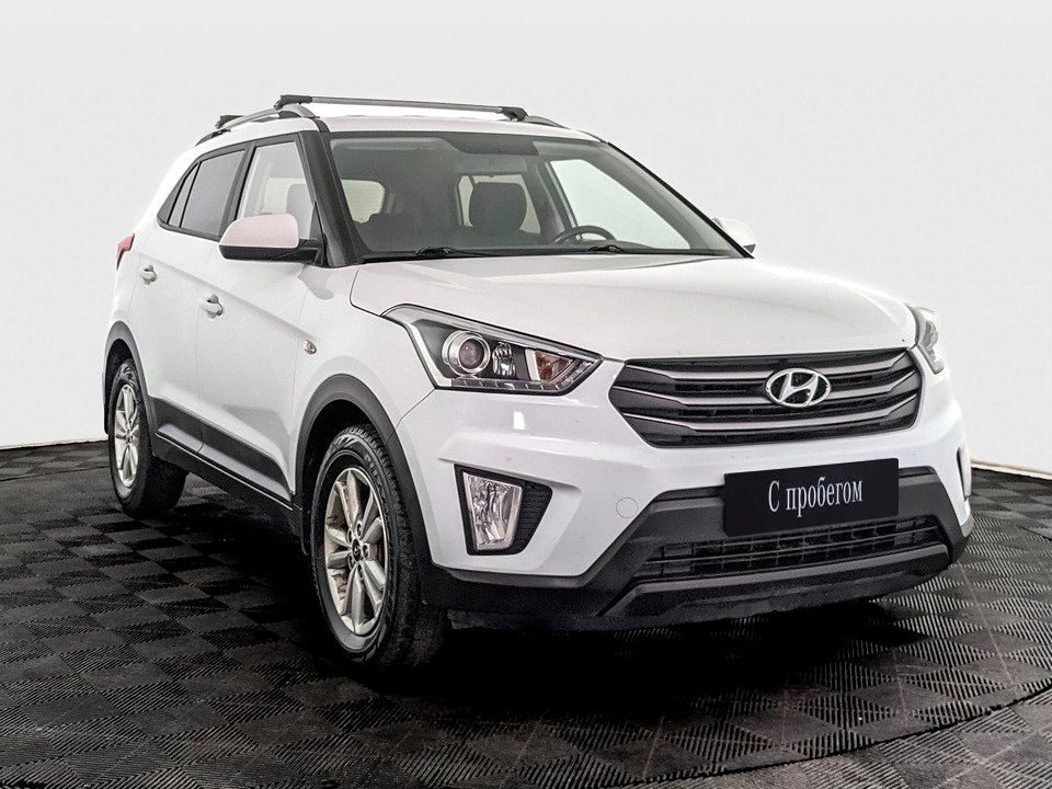 Hyundai Creta Белый, 2018, 140 361 км