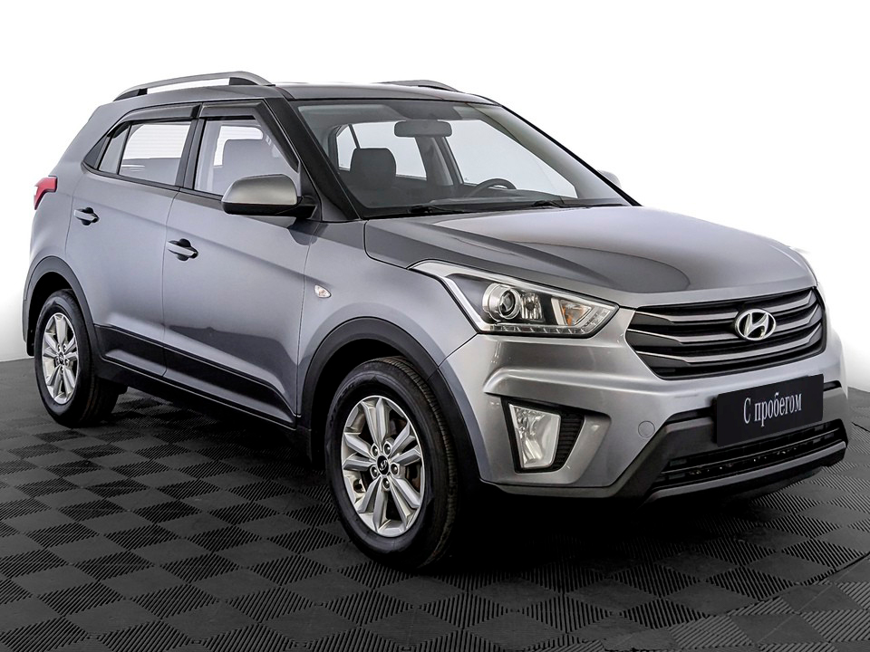 Hyundai Creta Серый, 2017, 216 538 км