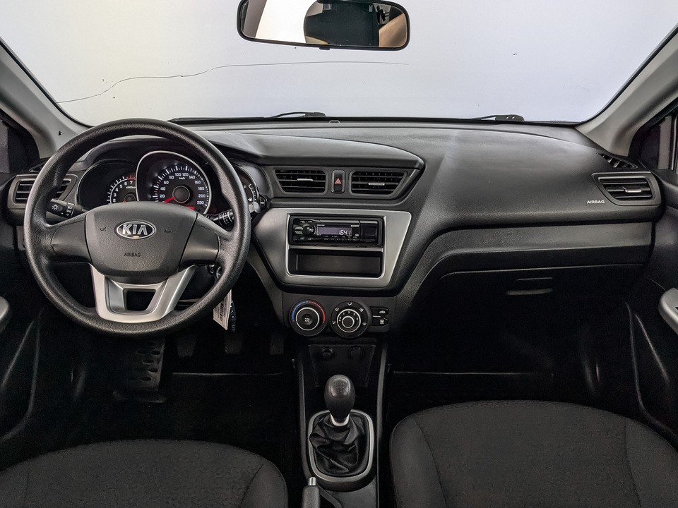 Kia Rio Серый, 2015, 130 628 км