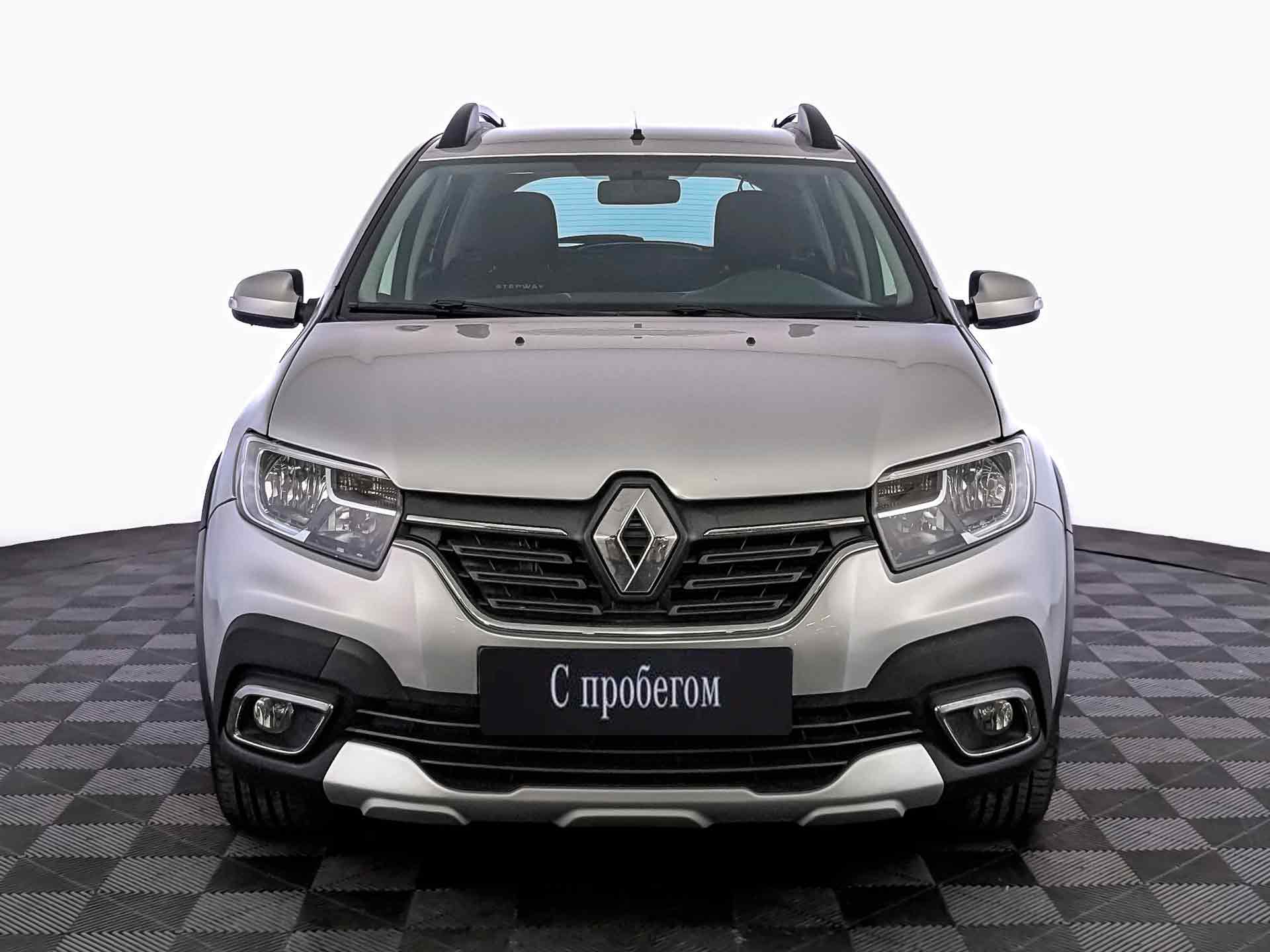 Renault Sandero Серебристый, 2019, 47 212 км