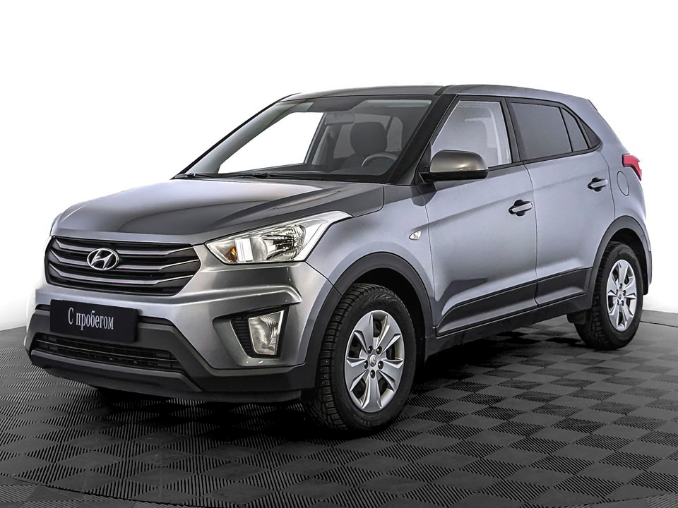 Hyundai Creta Серый, 2019, 61 283 км