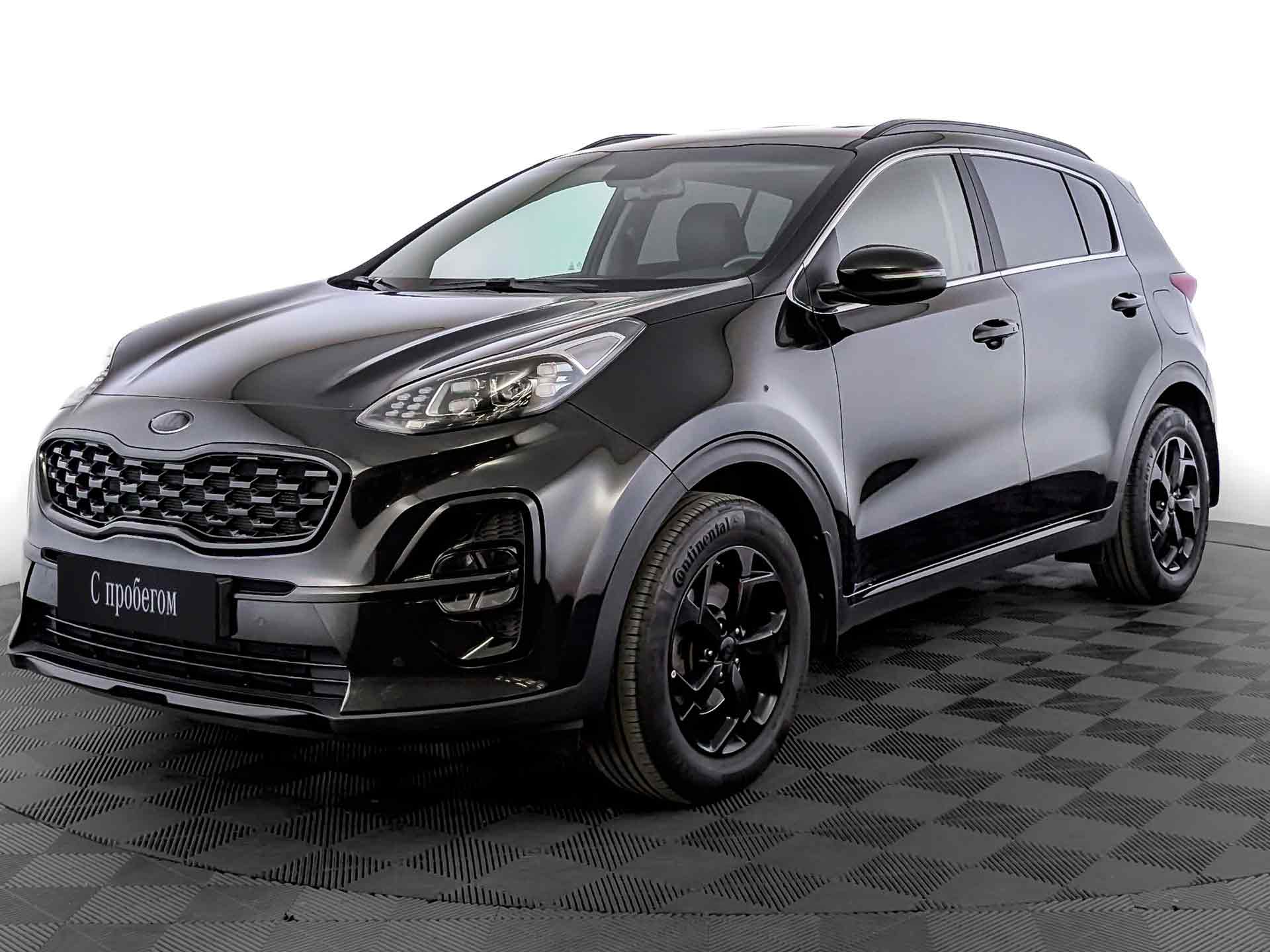 Kia Sportage Черный, 2021, 85 382 км