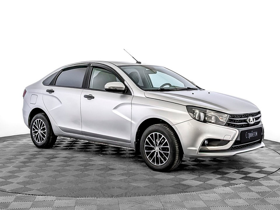 Lada Vesta Серебристый, 2020, 100 803 км