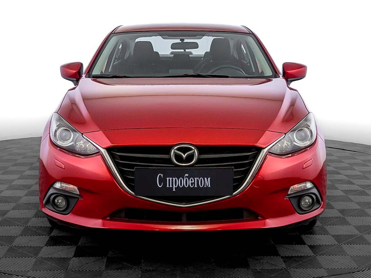 Mazda 3 Красный, 2015, 103 838 км