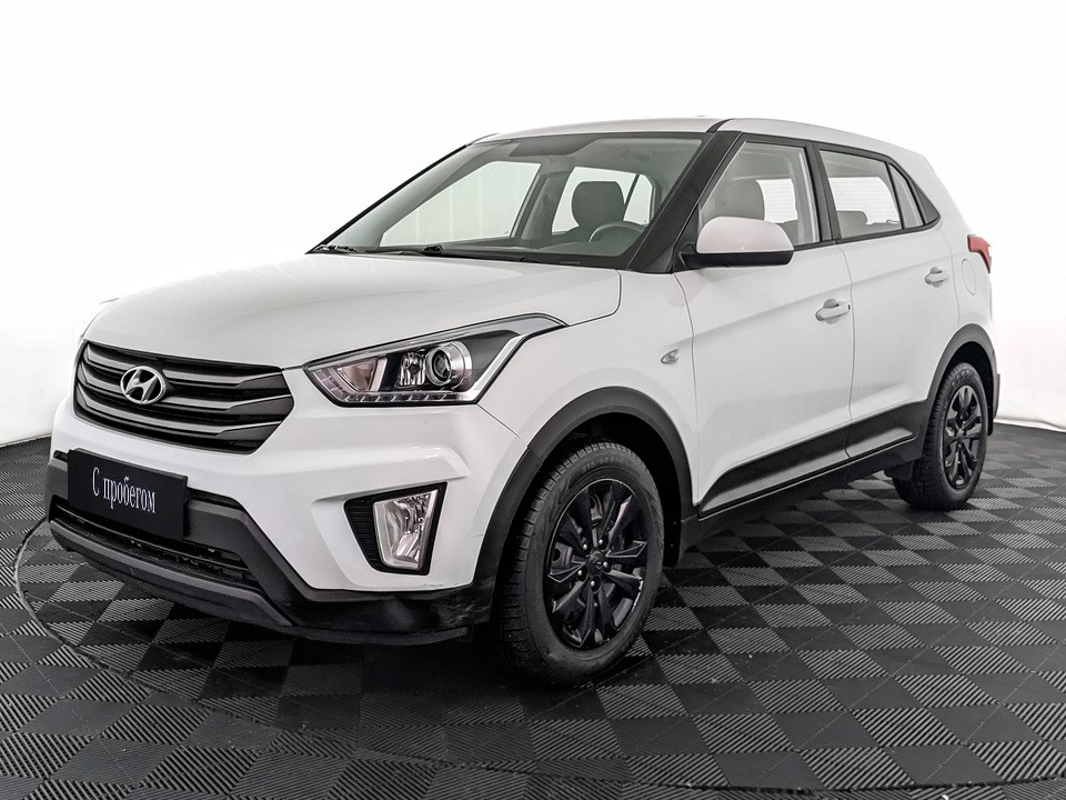 Hyundai Creta Белый, 2018, 119 975 км