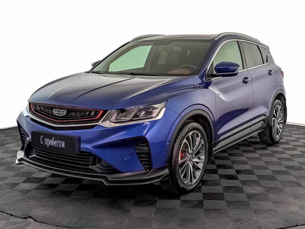 Geely Coolray Синий, 2021, 52 241 км