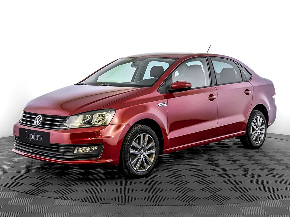 Volkswagen Polo Красный, 2019, 113 109 км