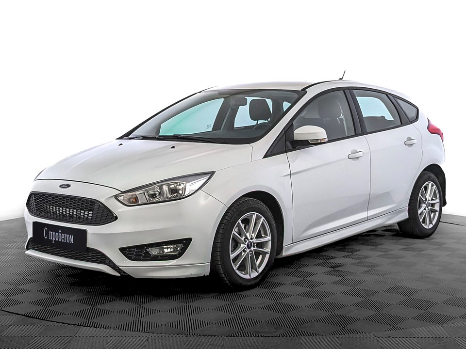 Ford Focus белый, 2018, 51 216 км