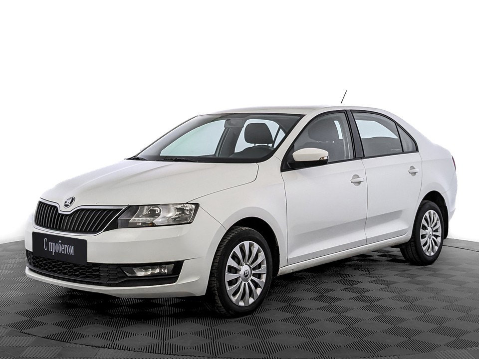 Skoda Rapid Белый, 2019, 150 515 км