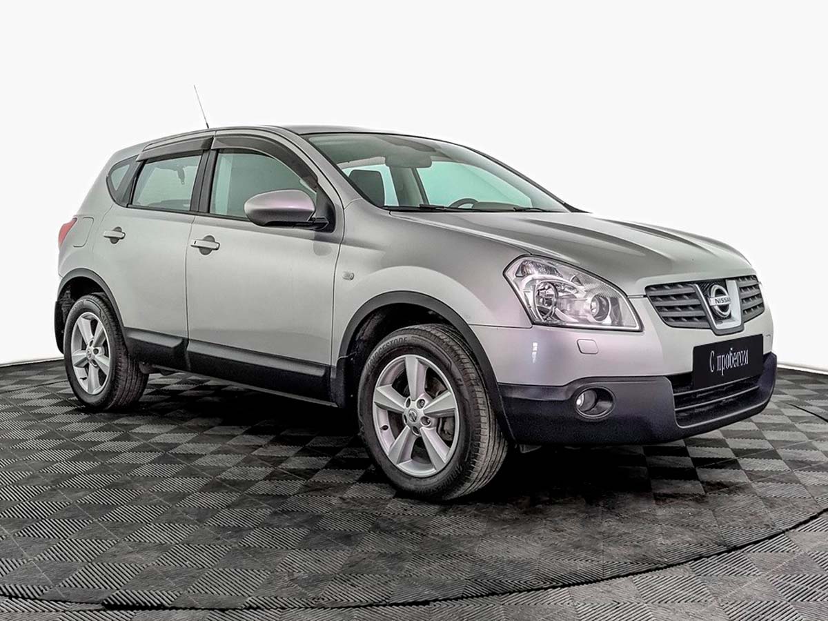 Nissan Qashqai Серебристый, 2007, 118 779 км