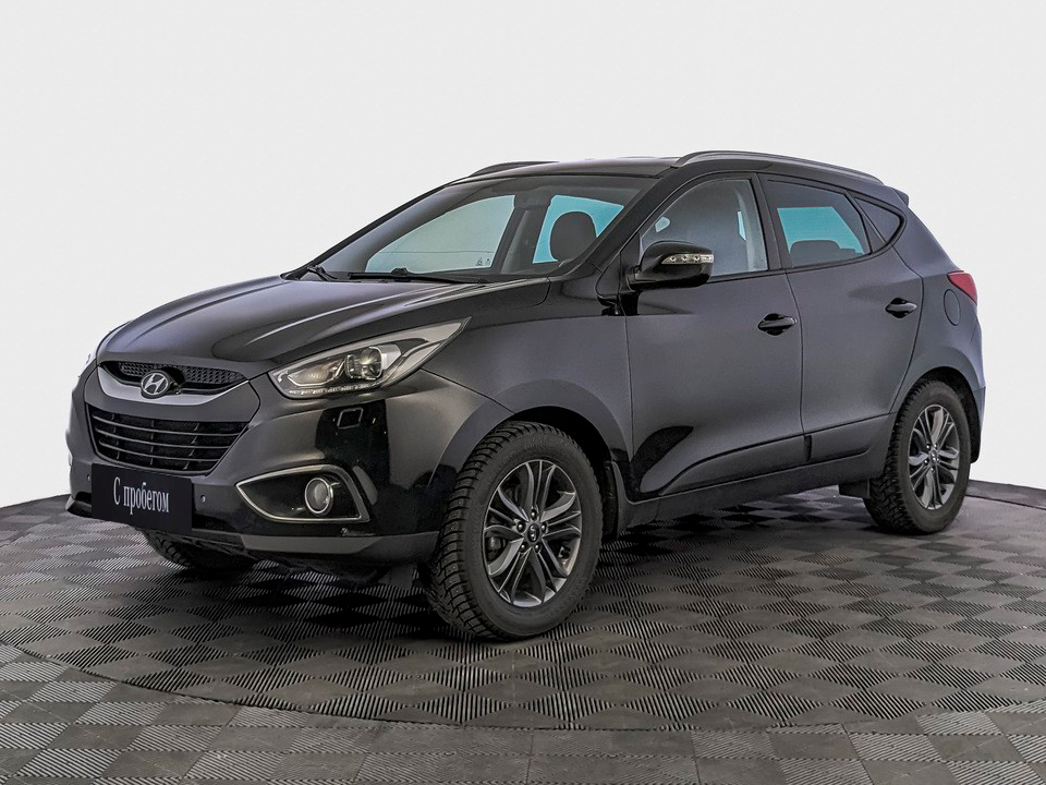 Hyundai ix35 Черный, 2014, 156 902 км