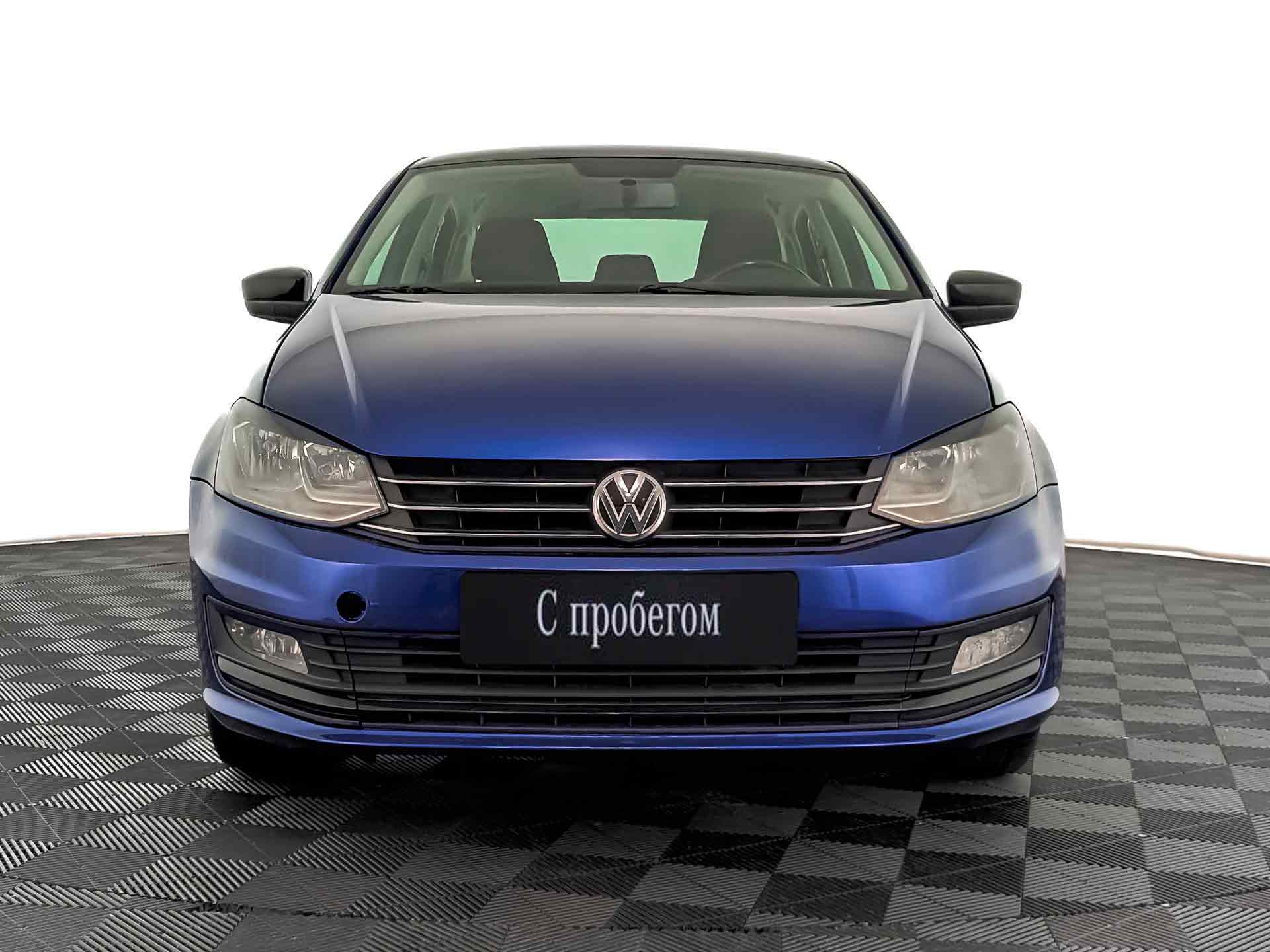 Volkswagen Polo Синий, 2019, 150 458 км