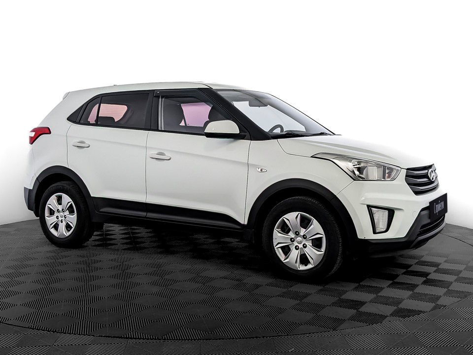 Hyundai Creta Белый, 2018, 120 386 км