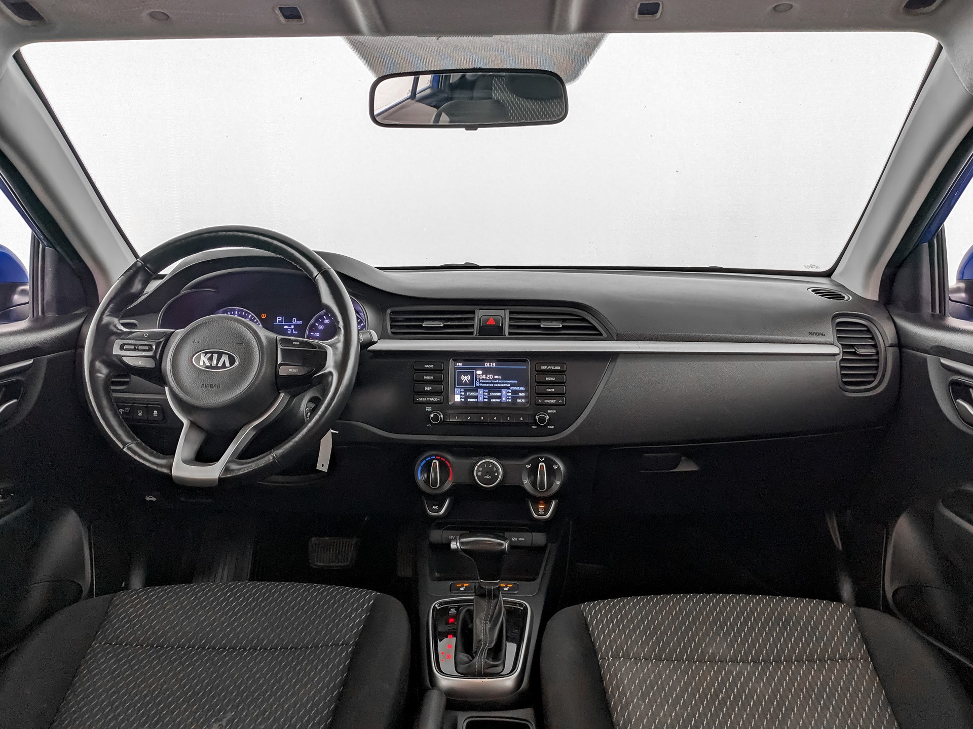 Kia Rio Синий, 2019, 179 269 км