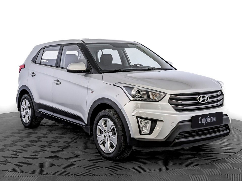 Hyundai Creta Серебристый, 2017, 178 584 км