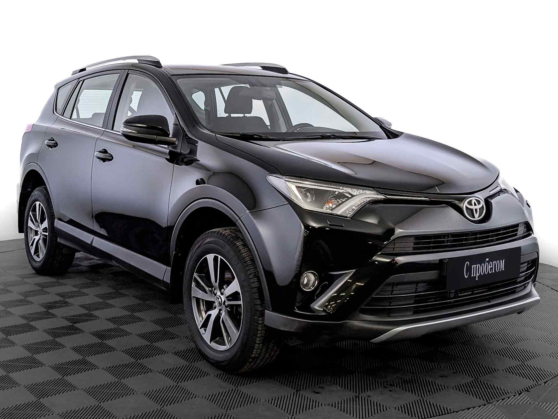 Toyota RAV4 Черный, 2017, 62 336 км