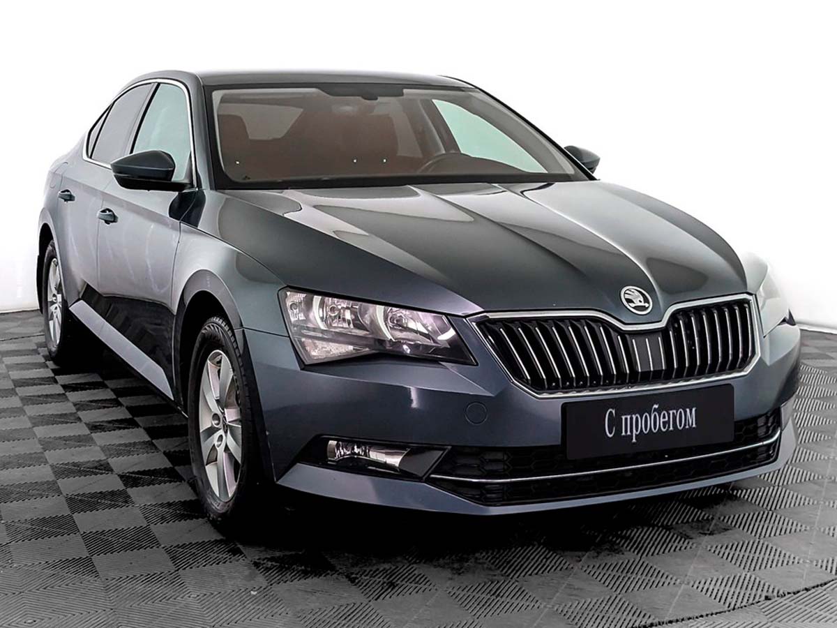 Skoda Superb Серый, 2019, 108 365 км