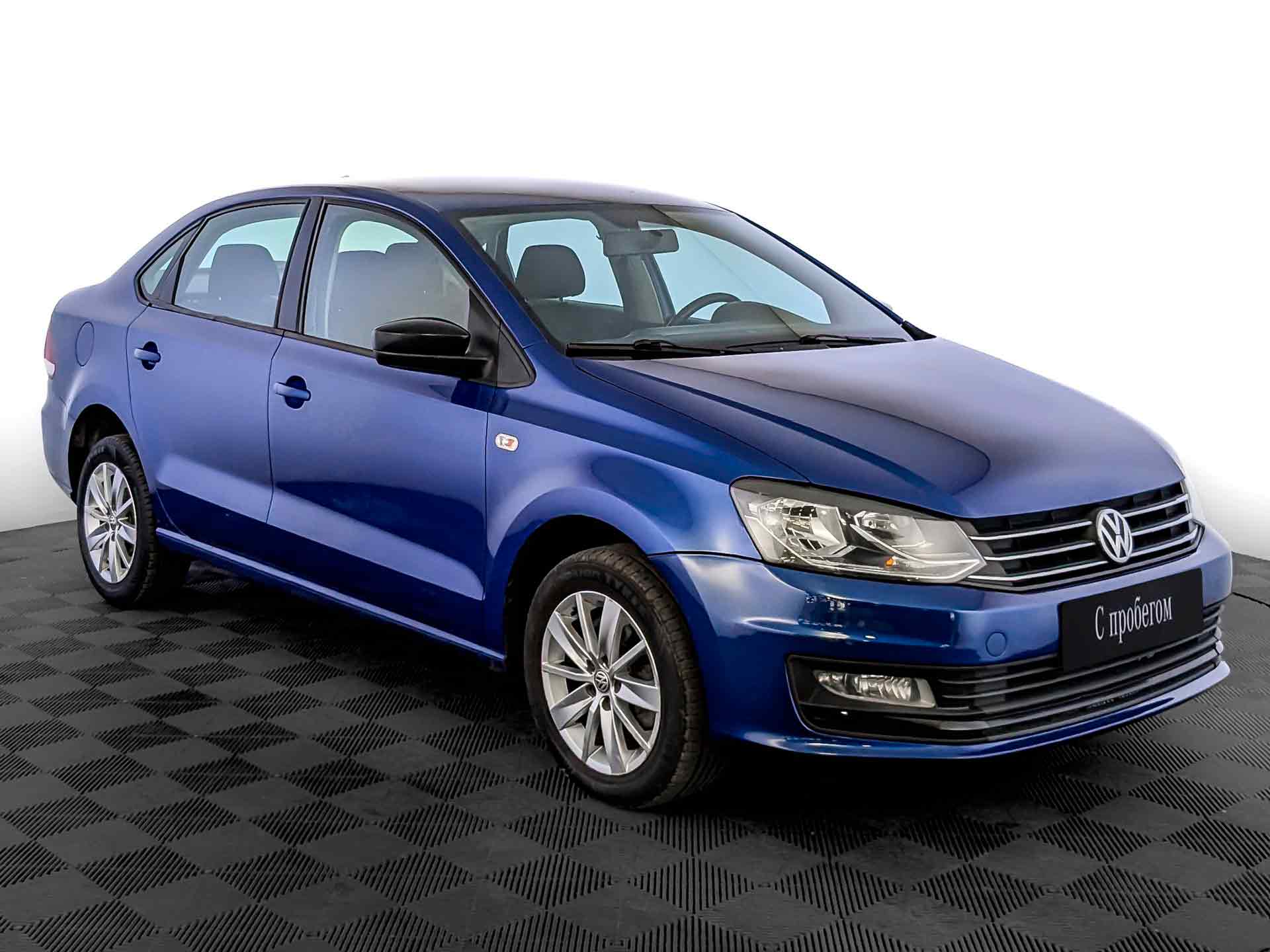 Volkswagen Polo Синий, 2019, 154 909 км