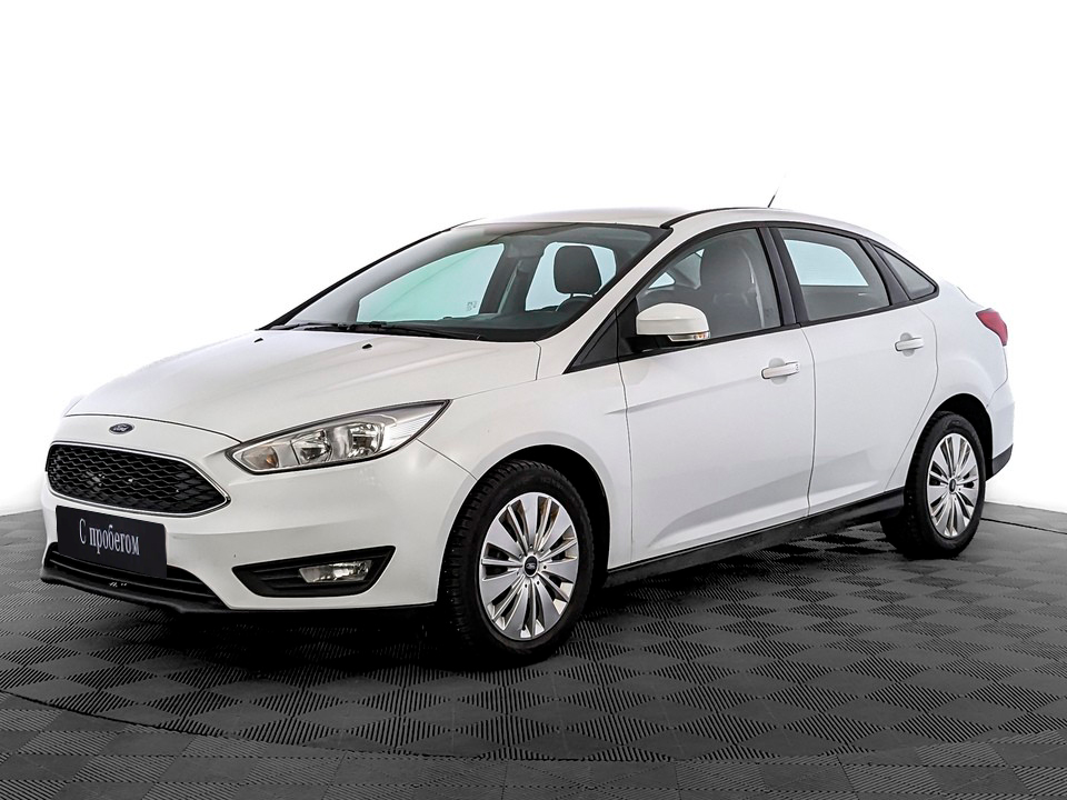 Ford Focus белый, 2017, 125 341 км