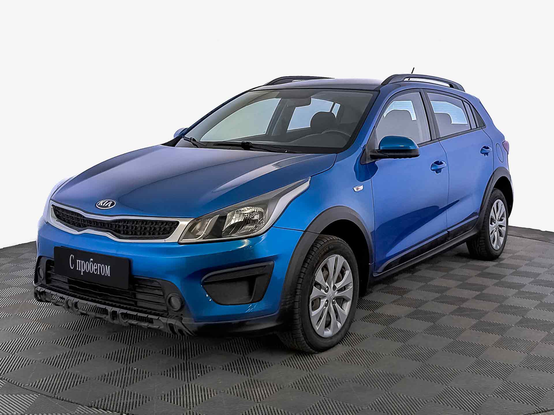 Kia Rio Синий, 2019, 177 586 км