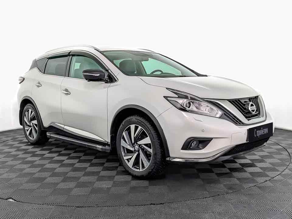 Nissan Murano Белый, 2019, 83 406 км