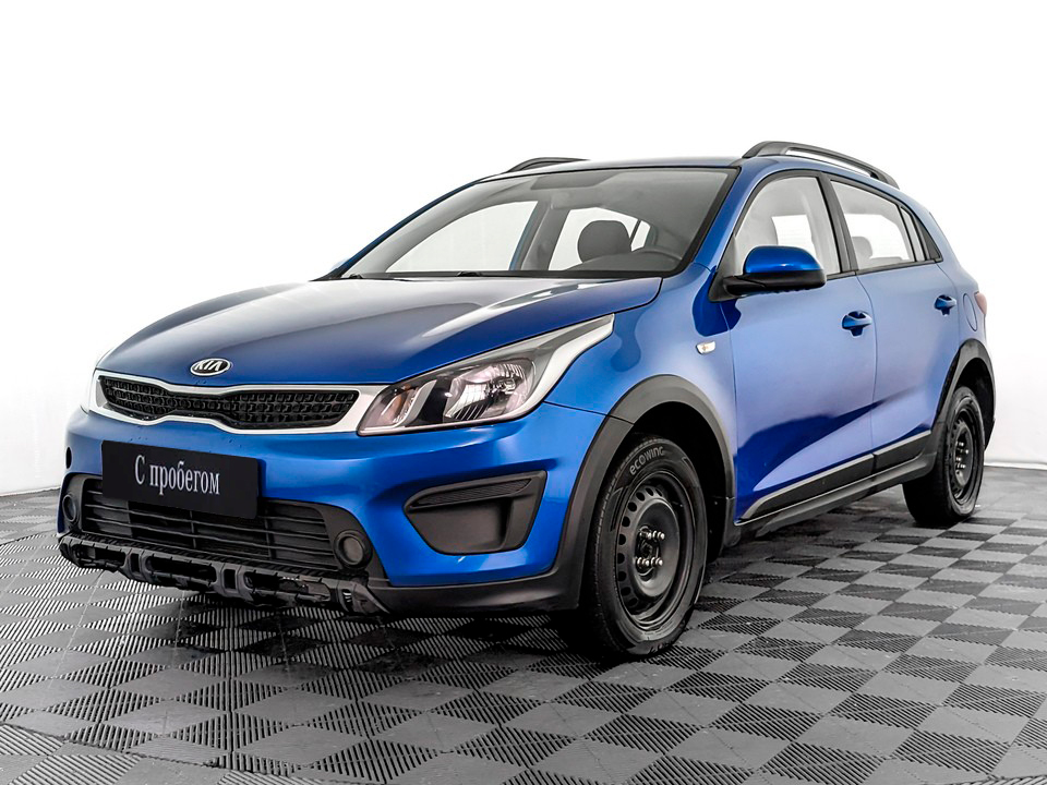 Kia Rio Синий, 2019, 154 108 км