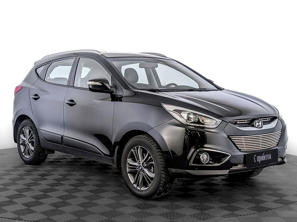 Hyundai ix35 Черный, 2013, 104 418 км