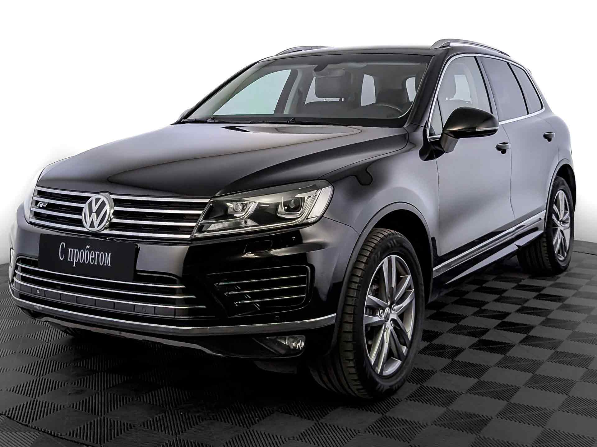 Volkswagen Touareg Черный, 2017, 135 241 км