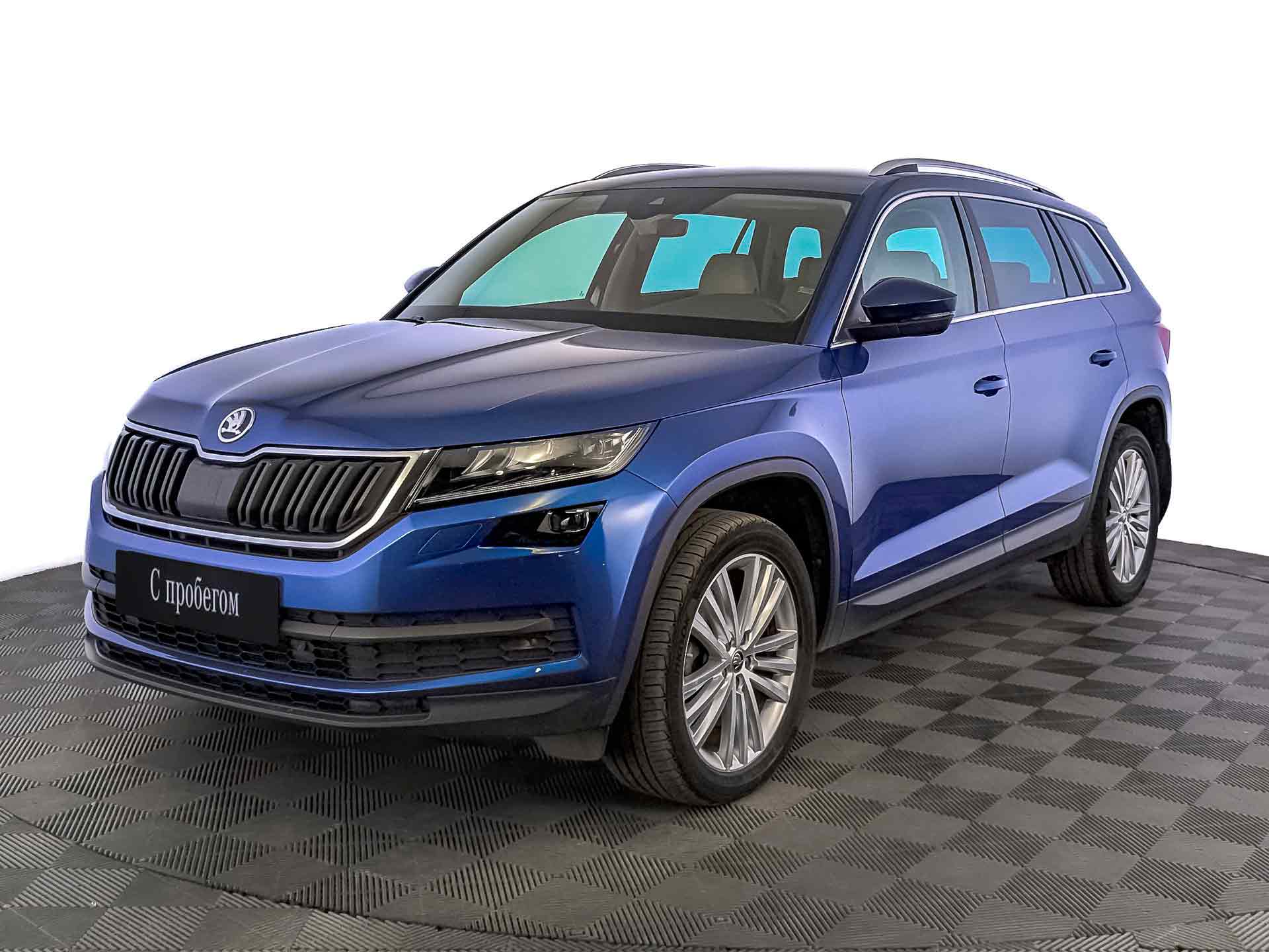 Skoda Kodiaq синий, 2018, 149 110 км