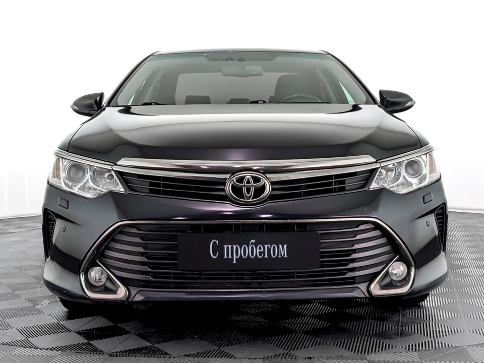 Toyota Camry Черный, 2016, 98 018 км