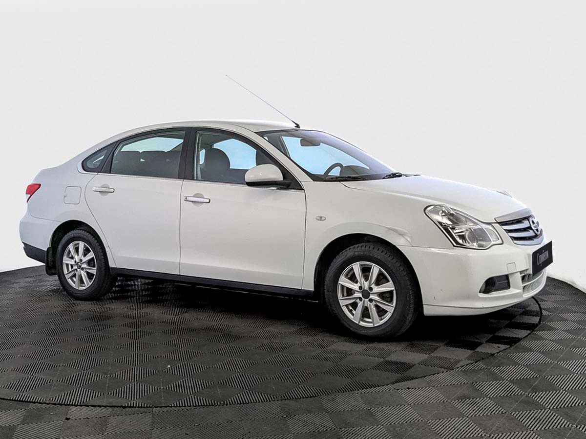 Nissan Almera Белый, 2015, 111 571 км