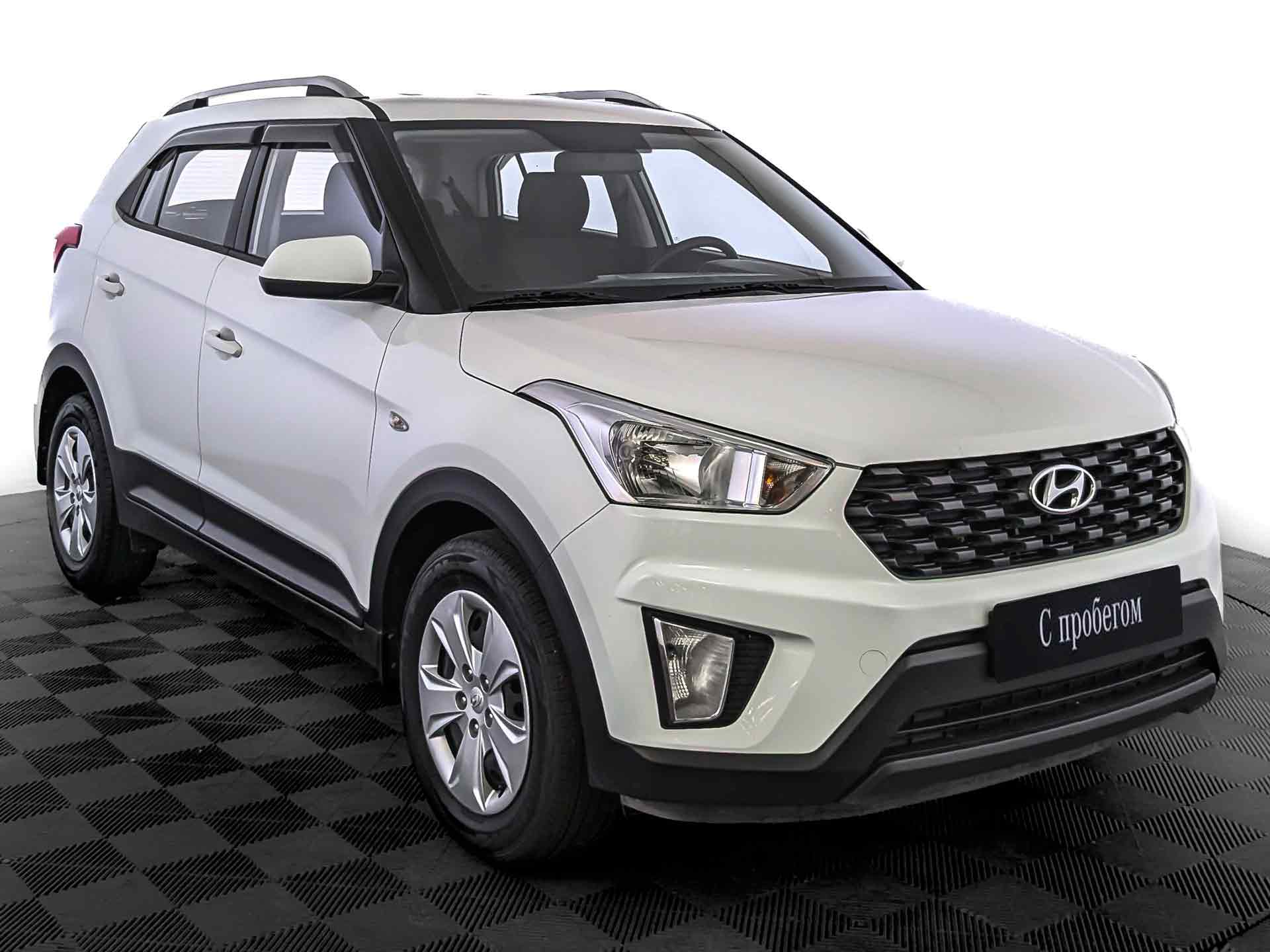 Hyundai Creta Белый, 2021, 68 868 км