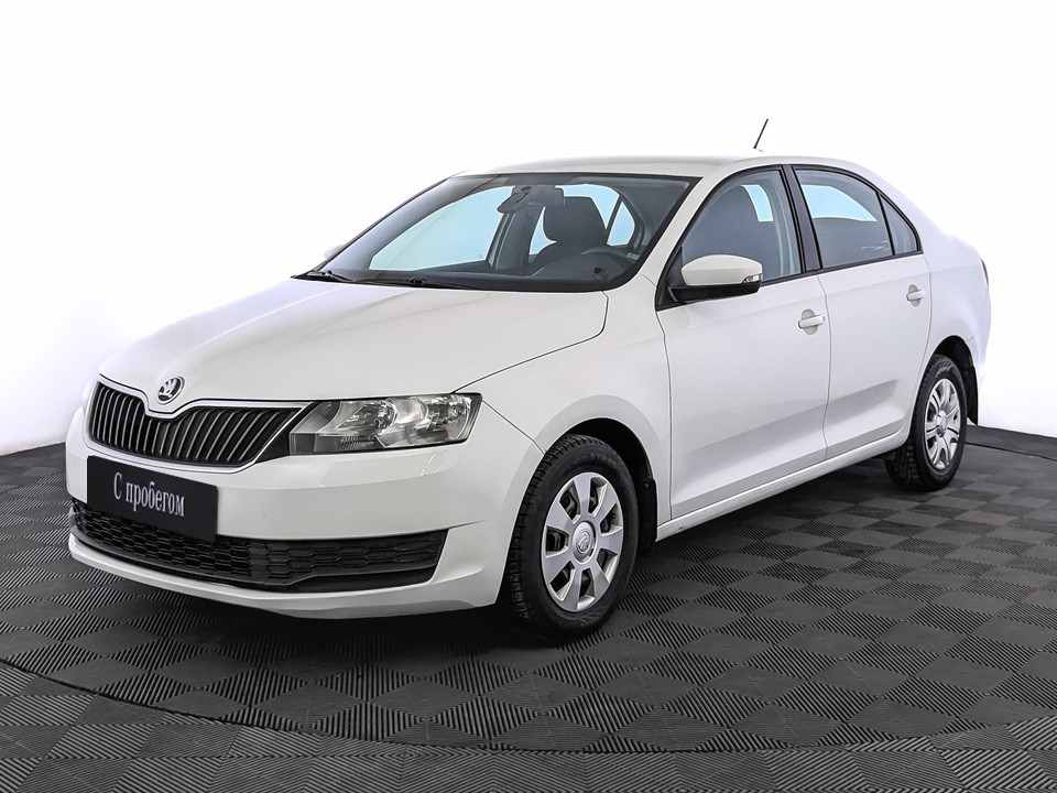 Skoda Rapid Белый, 2017, 201 534 км