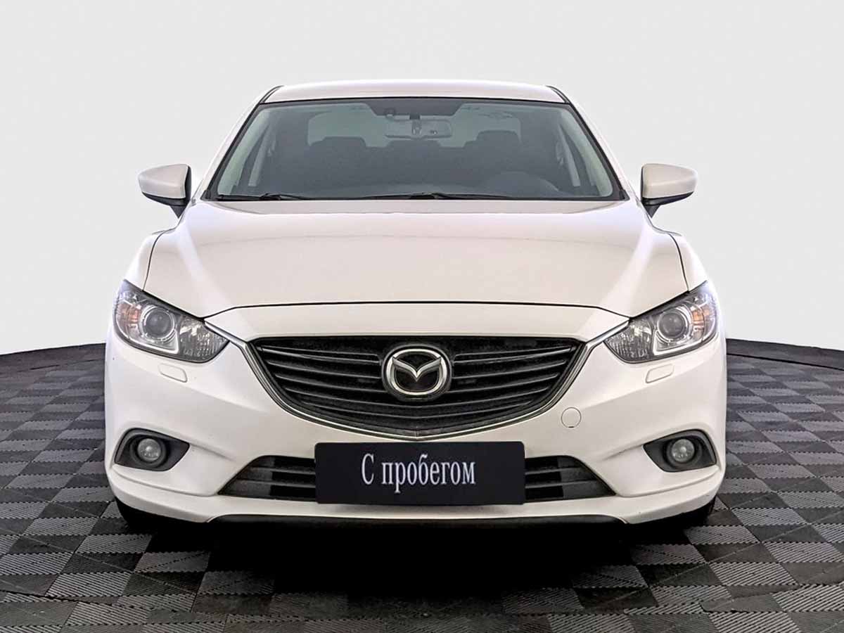 Mazda 6 Белый, 2014, 129 341 км