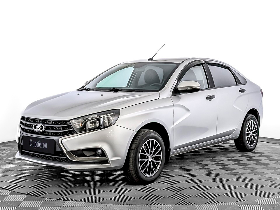 Lada Vesta Серебристый, 2020, 100 803 км