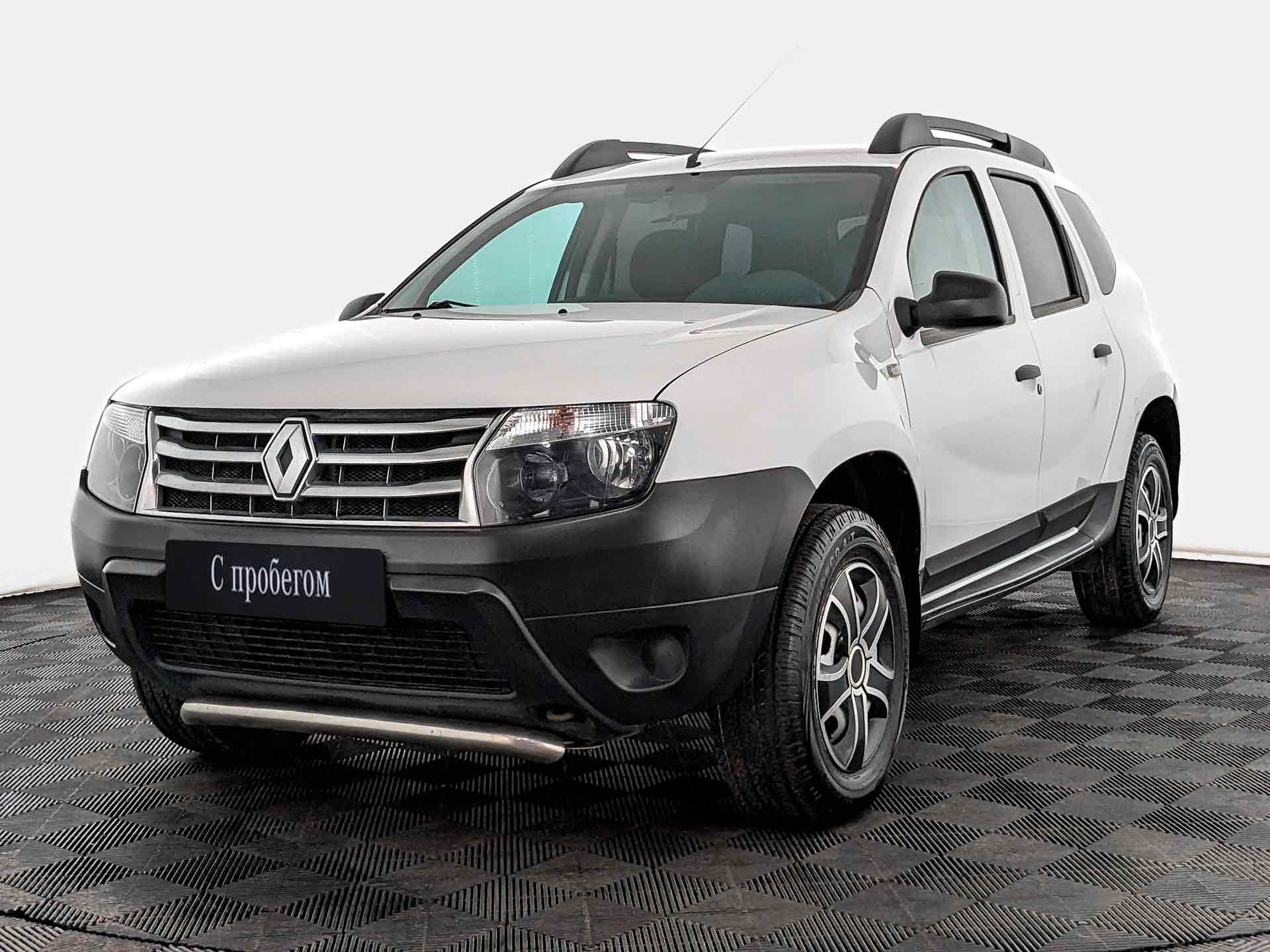 Renault Duster Белый, 2013, 55 688 км