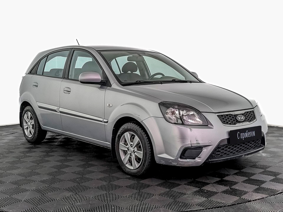 Kia Rio Серый, 2010, 105 227 км