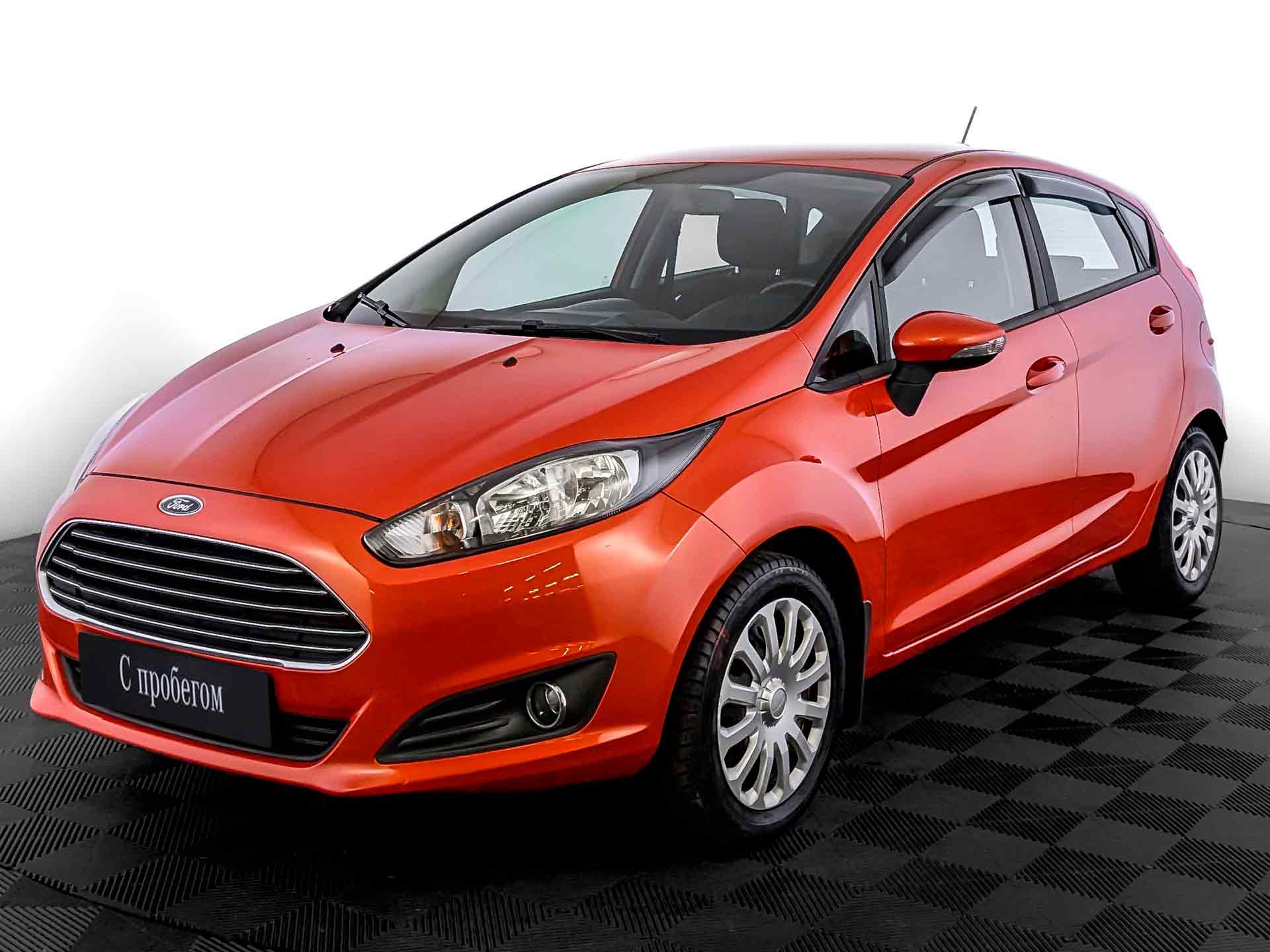 Ford Fiesta оранжевый, 2019, 55 151 км