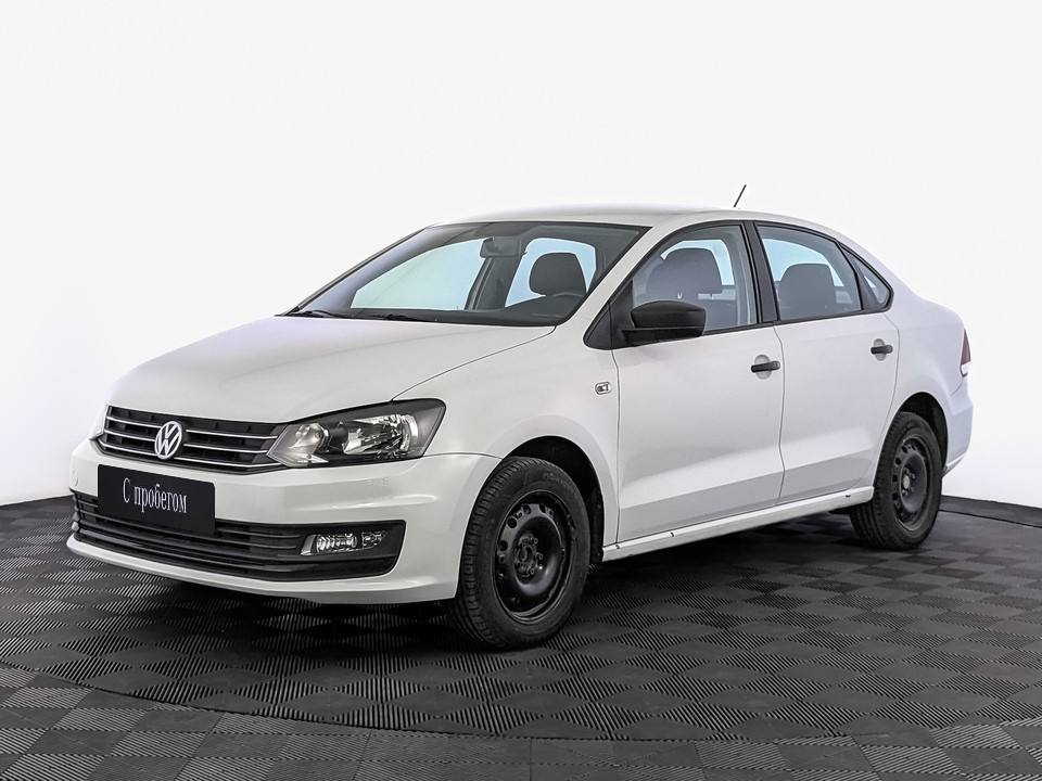 Volkswagen Polo Белый, 2018, 111 903 км