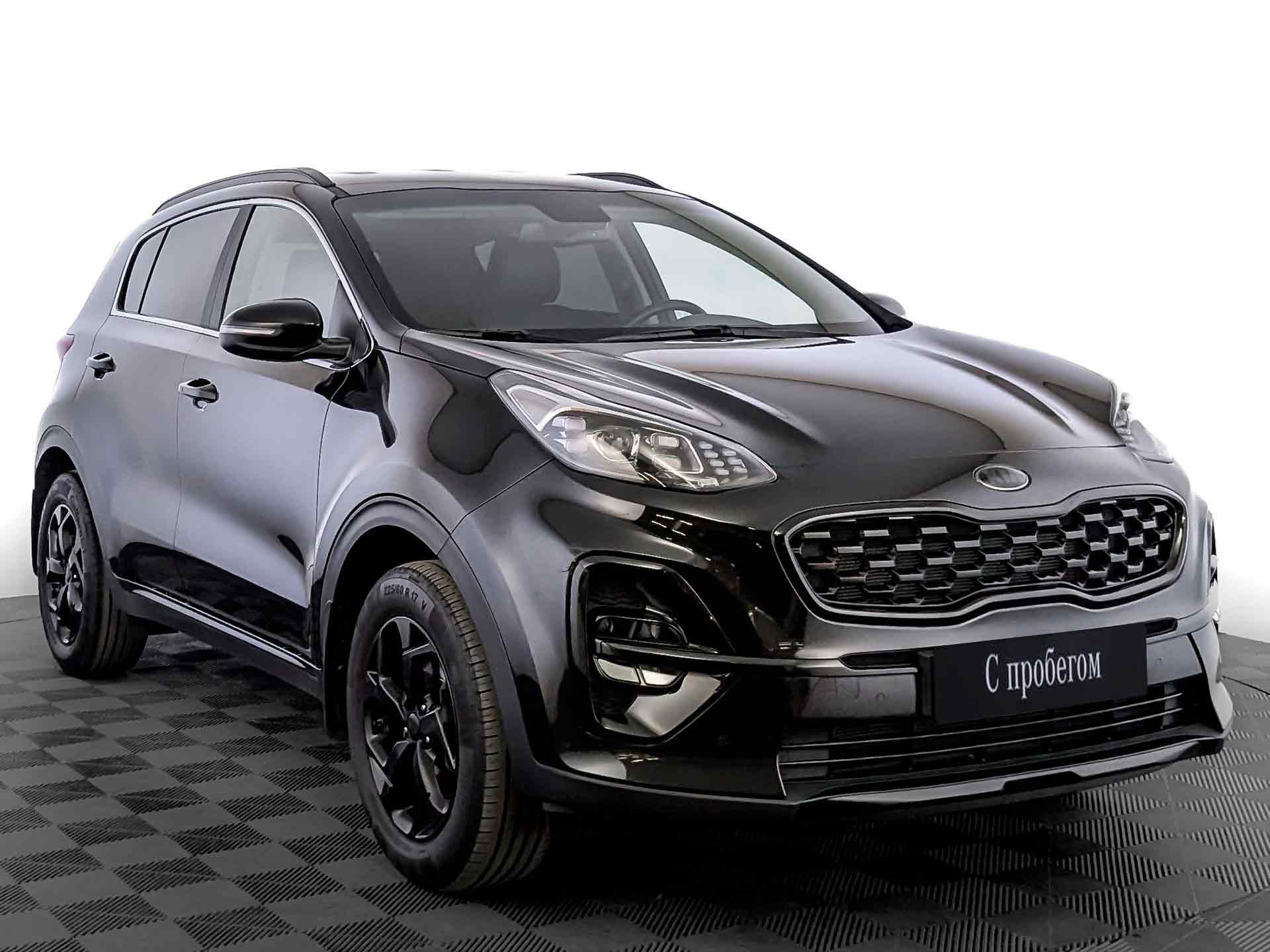 Kia Sportage Черный, 2021, 85 382 км