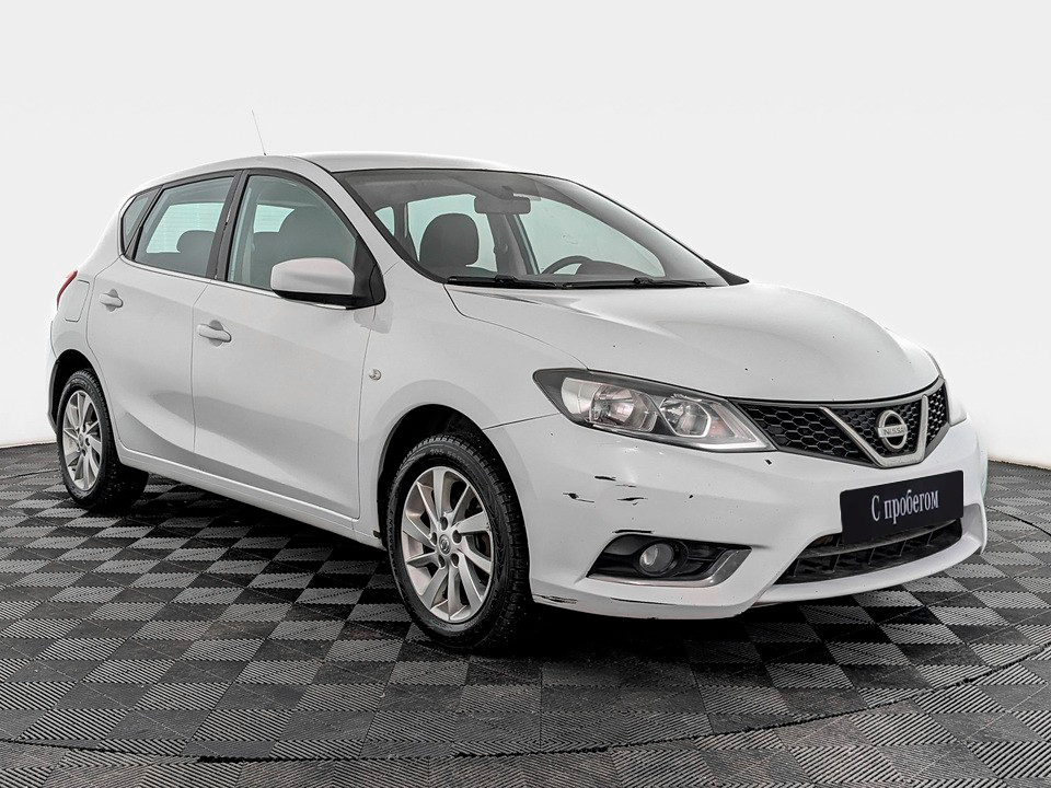 Nissan Tiida Белый, 2015, 201 484 км