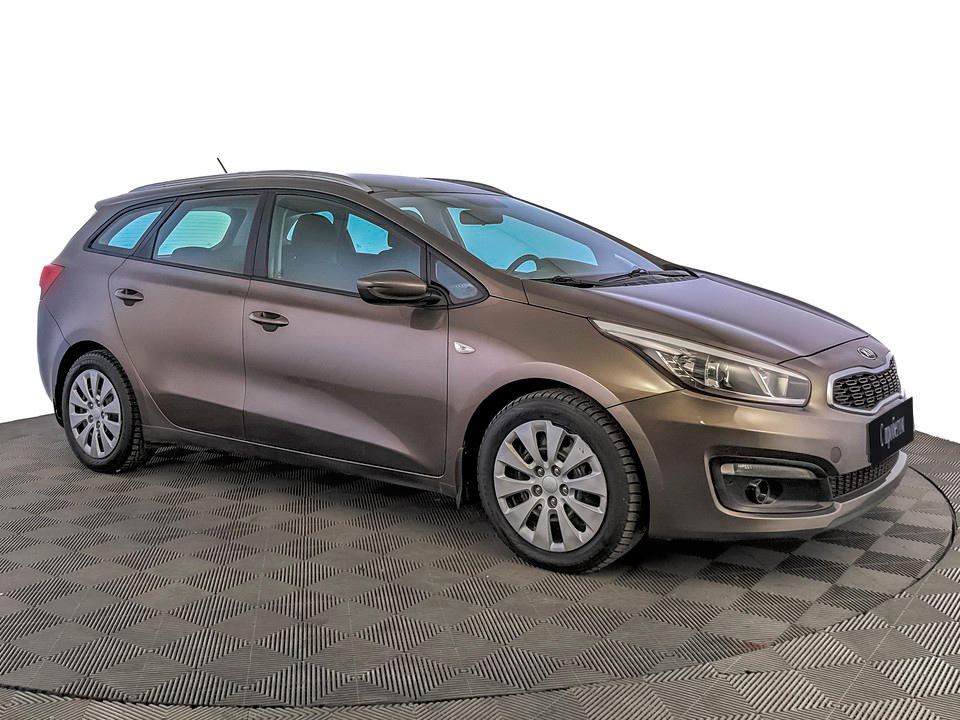 Kia Ceed Коричневый, 2015, 190 835 км