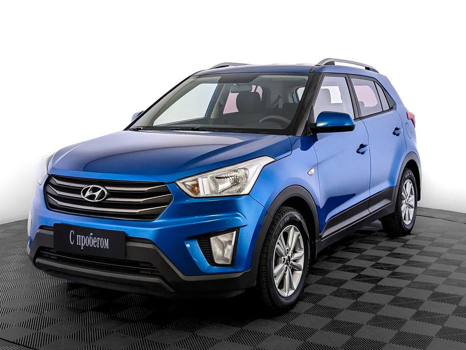 Hyundai Creta Синий, 2016, 177 892 км