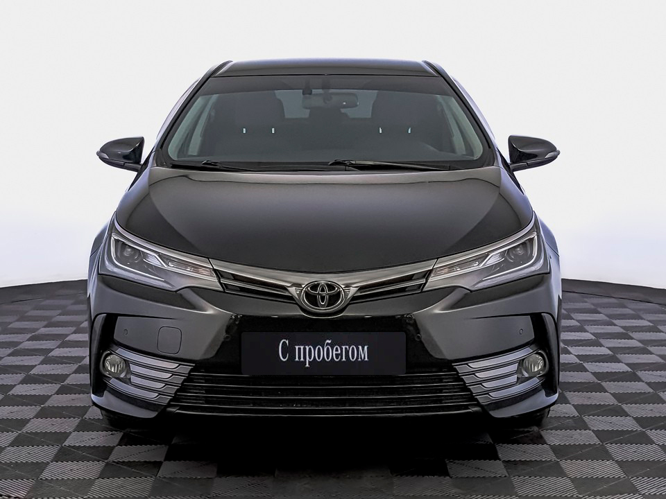 Toyota Corolla Черный, 2017, 40 416 км