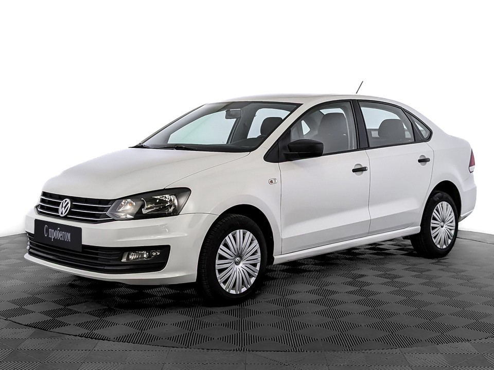 Volkswagen Polo Белый, 2018, 114 765 км