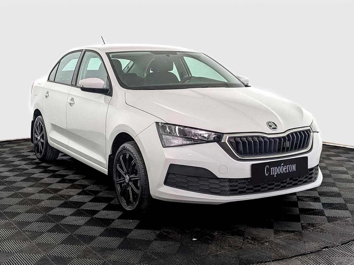 Skoda Rapid Белый, 2020, 54 818 км