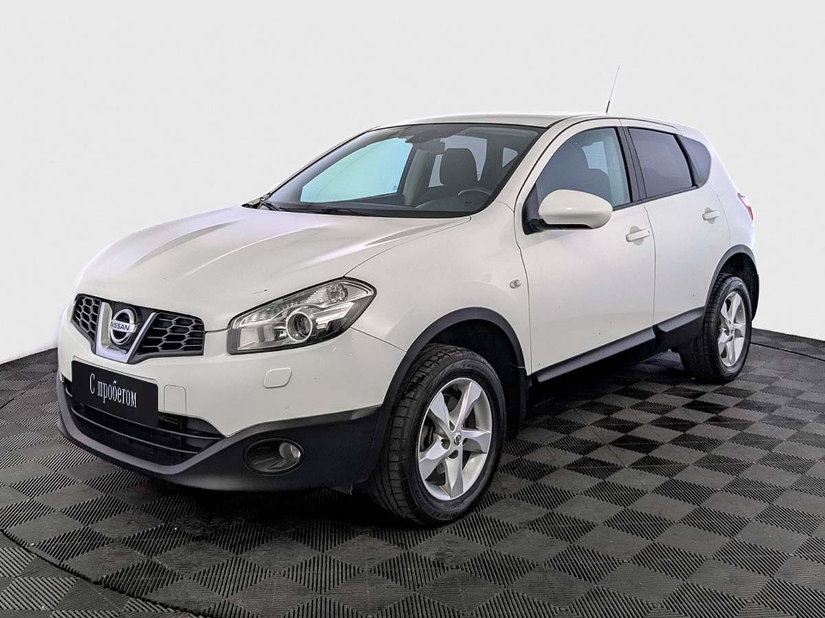 Nissan Qashqai Белый, 2010, 204 976 км