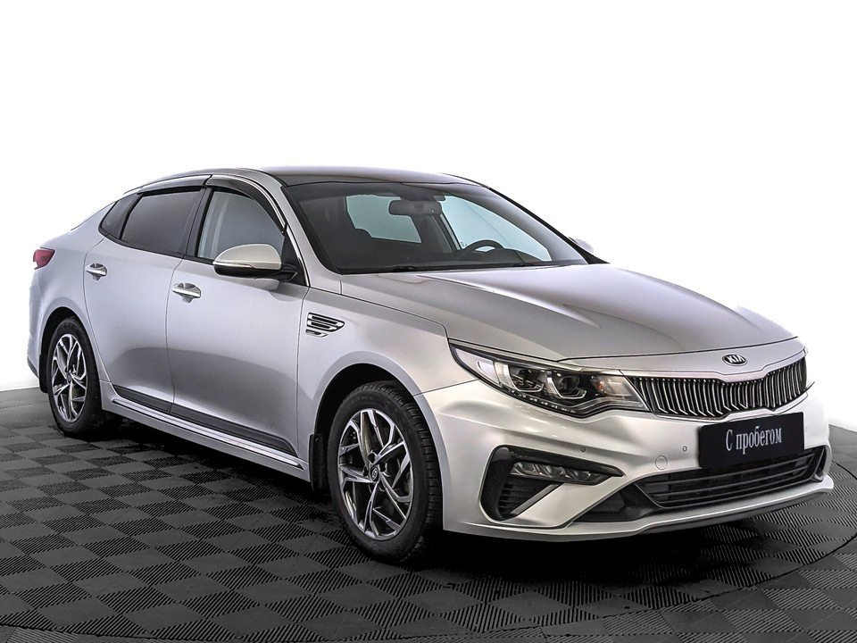 Kia Optima Серебристый, 2019, 103 911 км