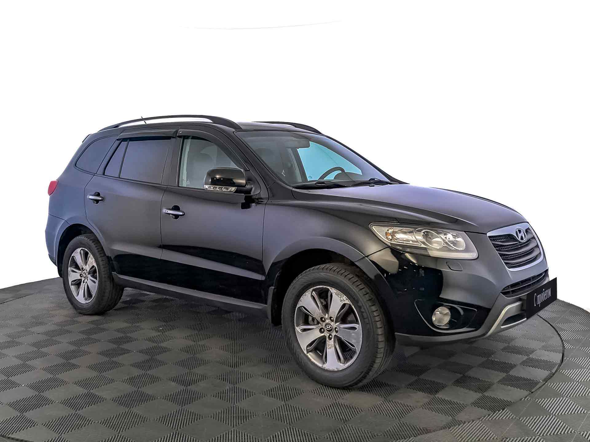 Hyundai Santa Fe Черный, 2012, 121 506 км